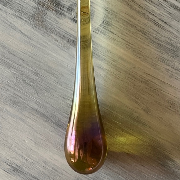 Glass Teardrop Icicle Suncatcher Ornament - Picture 3 of 4